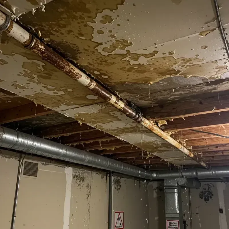 Ceiling Water Damage Repair in Bland, VA